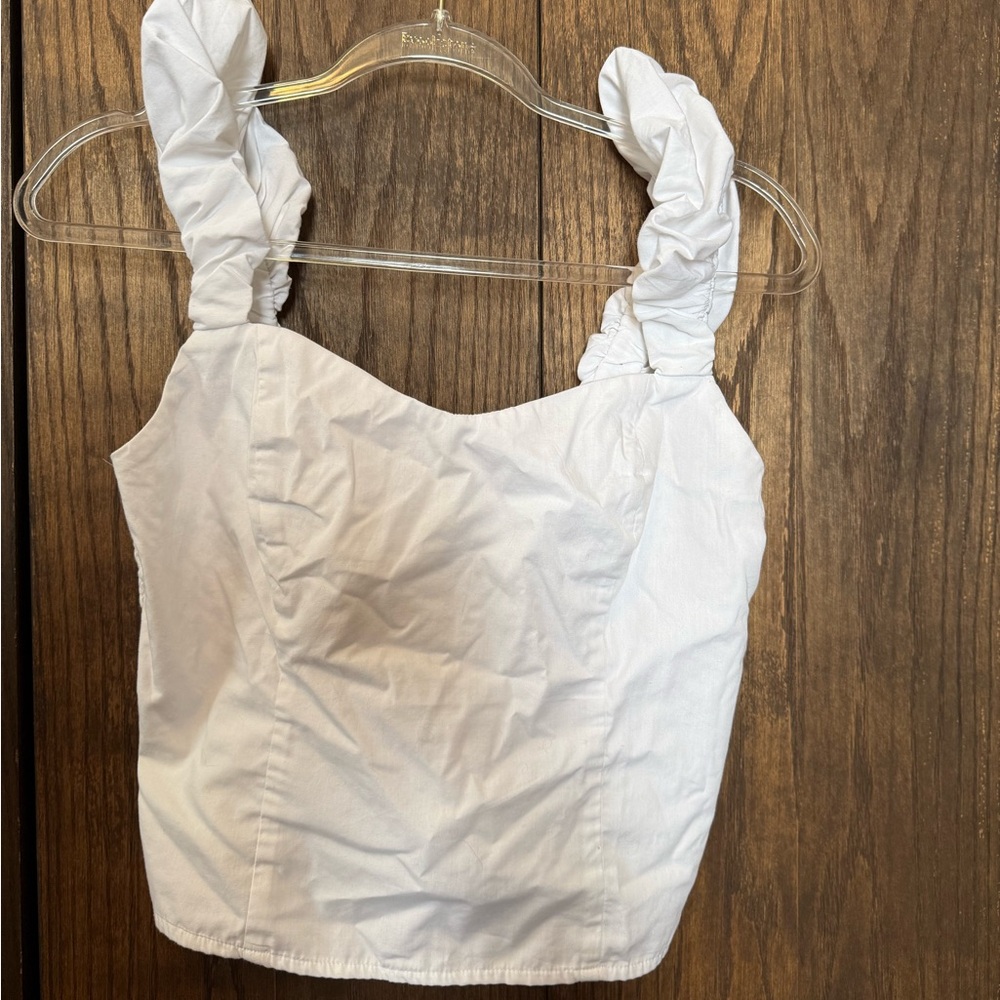 Linen Abercrombie tank top